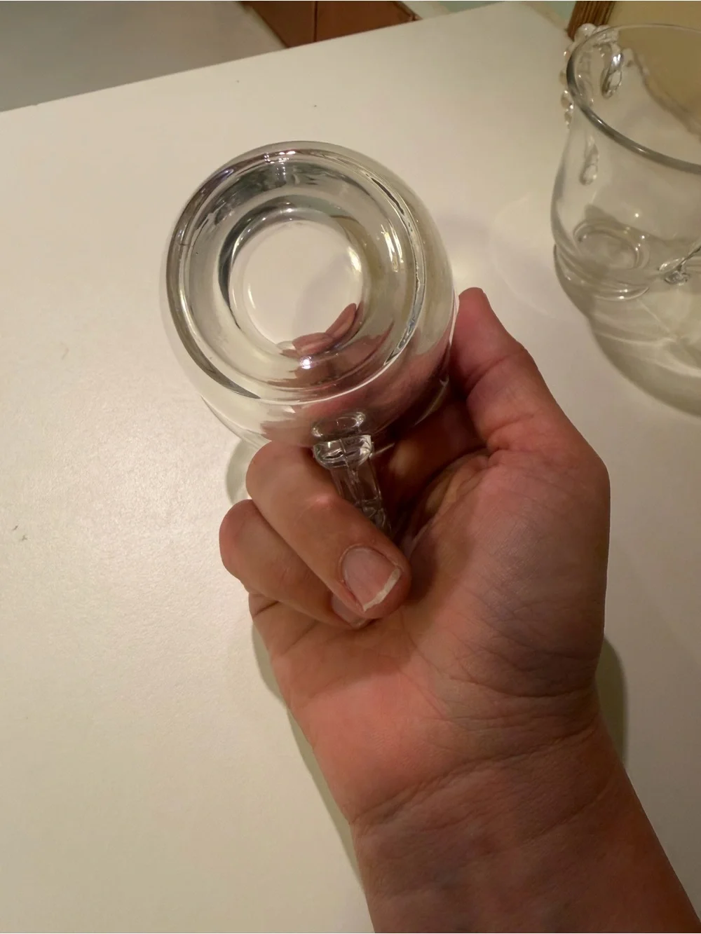 Clear Glass Creamer and Sugar Set - Elegant Transparent Serveware